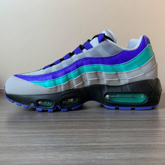 Nike AIR MAX 95 OG AQUA SHOES WOMEN'S - Picture 7 of 8